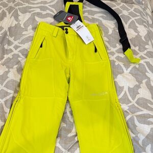 Spyder Neon Yellow Ski Pants